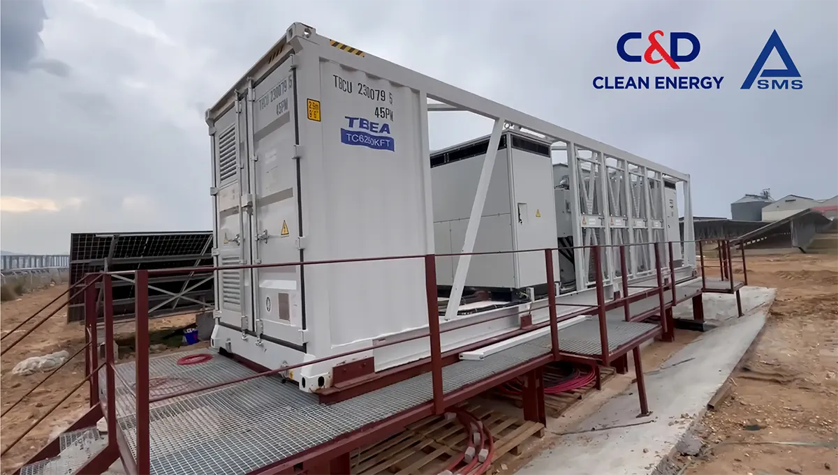 C&D Clean Energy Partnered with TBEA to Delivered 6.3MW Containerized Central Inverters in Turkey